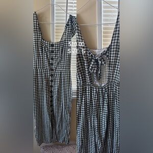 Gingham Bow Dress